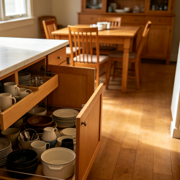 Kitchen & Dining Area Organization